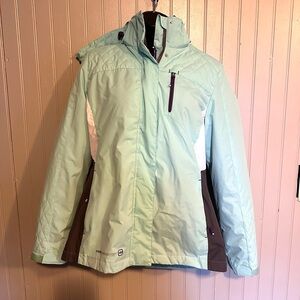 Free Country Women’s Light Blue Snow Jacket Size S